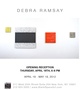 poster for  Debra Ramsay “Desire Lines” 