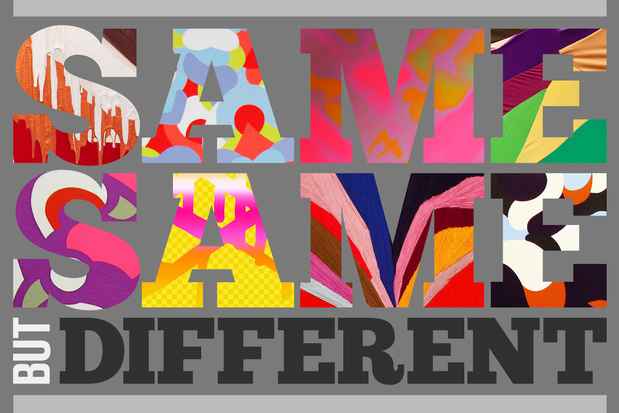 poster for "Same Same but Different" Exhibition
