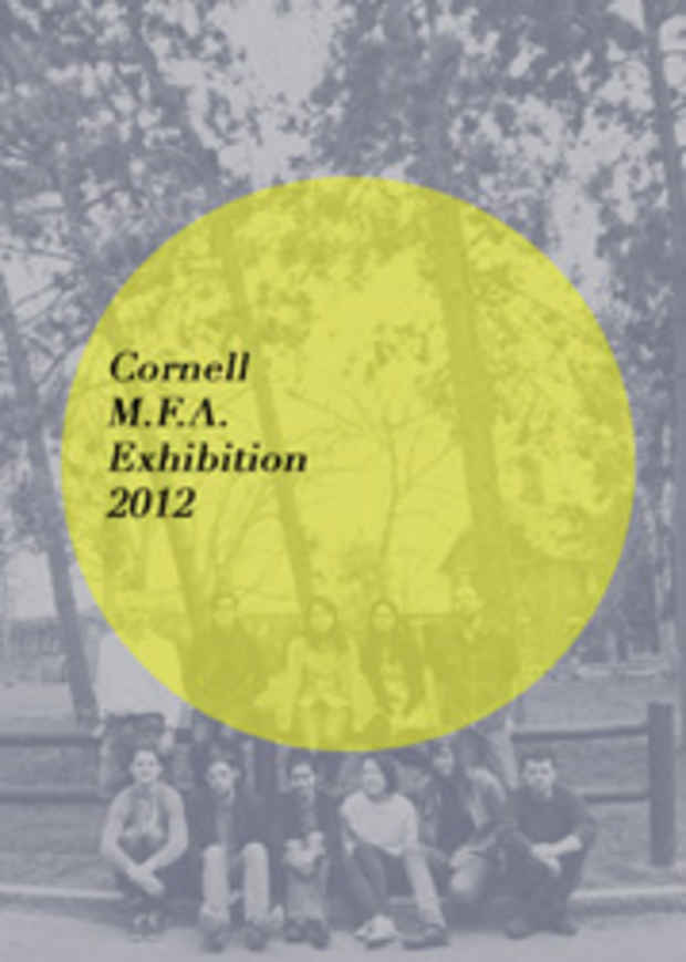 poster for Cornell M.F.A. Exhibition (NYC)