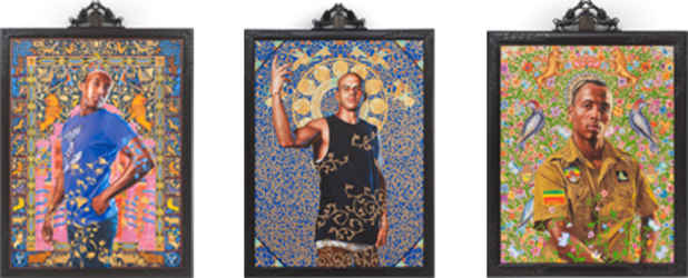 poster for Kehinde Wiley "The World Stage: Israel"