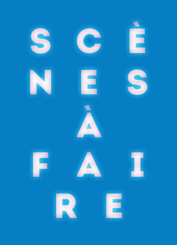 poster for "Scènes à Faire" Exhibition