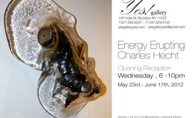 poster for Charles Hecht “Energy Erupting”