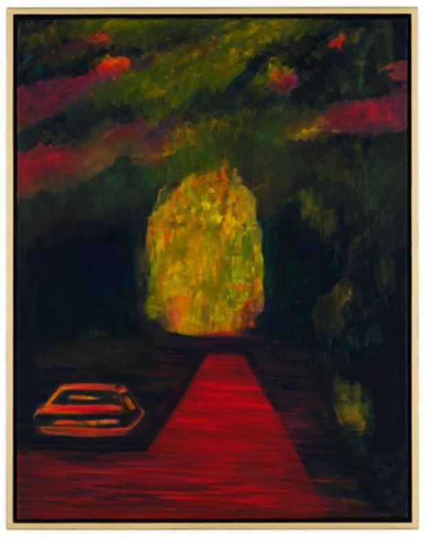poster for Caro Niederer "Paintings"