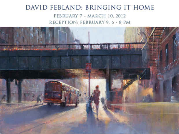 poster for David Febland "Bringing it Home"