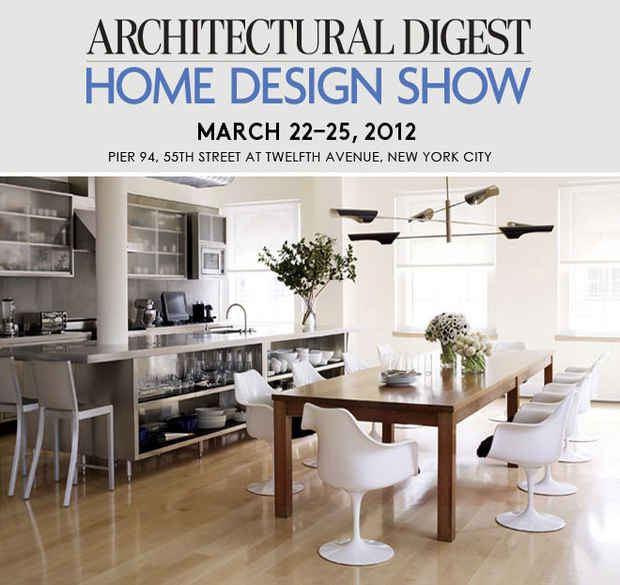 poster for Architectural Digest Home Design Show