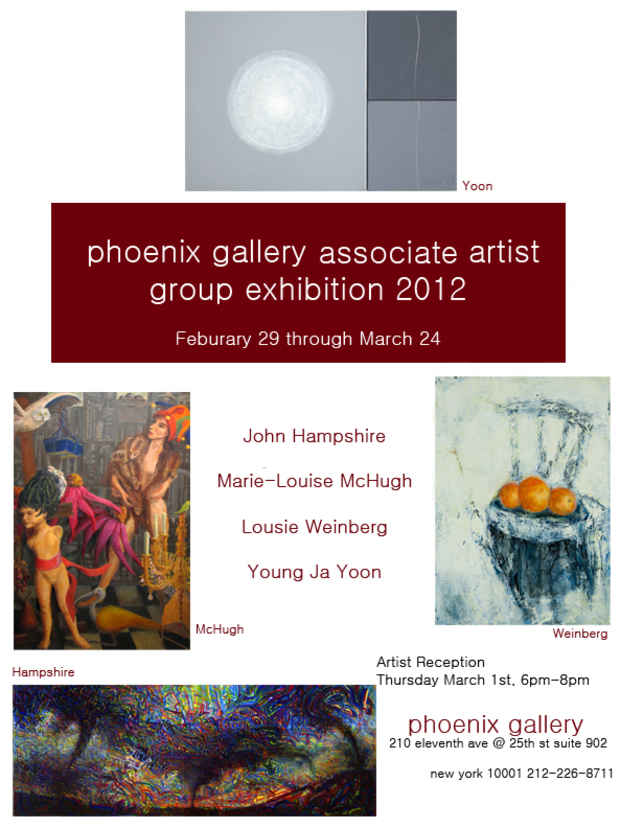 poster for "2012 Young Emerging Artist Competition" Exhibition