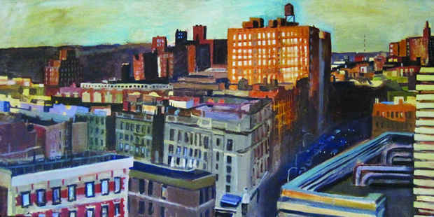 poster for Trine Giaever "New York City: Insides & Outsides"