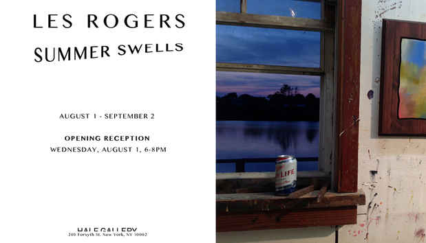 poster for Les Rogers "Summer Swells"