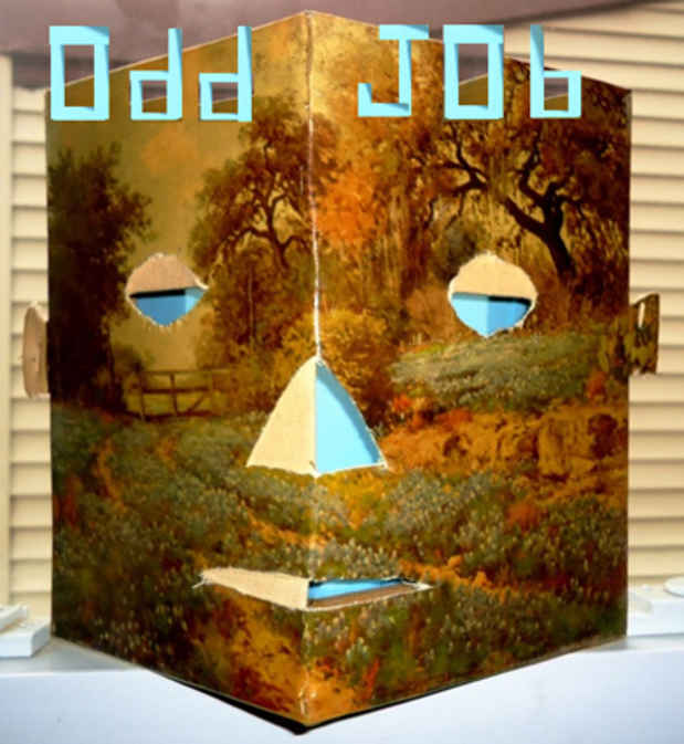 poster for "Odd Job" Exhibition