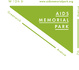 poster for "A Plague Remembered: AIDS Memorial Park Design Competition" Exhibition