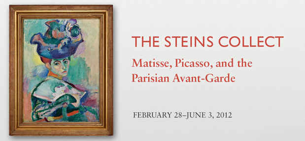 poster for "The Steins Collect: Matisse, Picasso, and the Parisian Avant-Garde" Exhibition