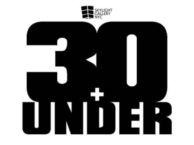 poster for "Under 30" Exhibiton