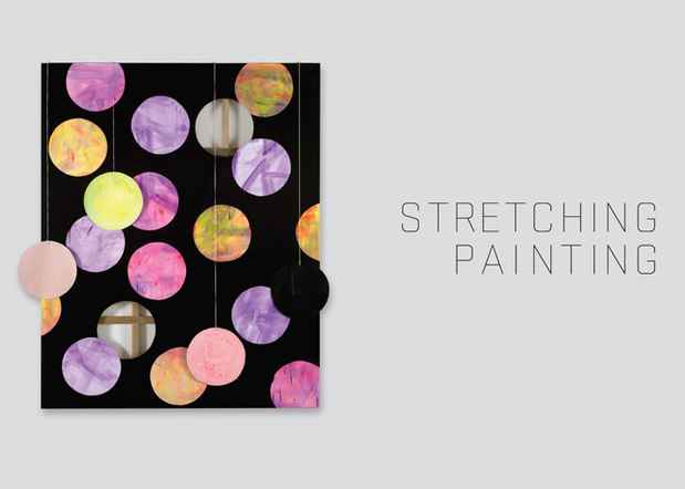 poster for "Stretching Painting" Exhibition