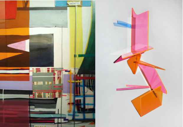 poster for Ivelisse Jiménez & Doreen McCarthy "Color/Forms"