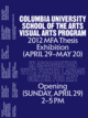 poster for "Columbia University 2012 MFA Thesis Exhibition"