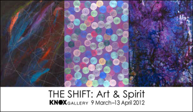 poster for "The Shift - Art and Spirit" Exhibition