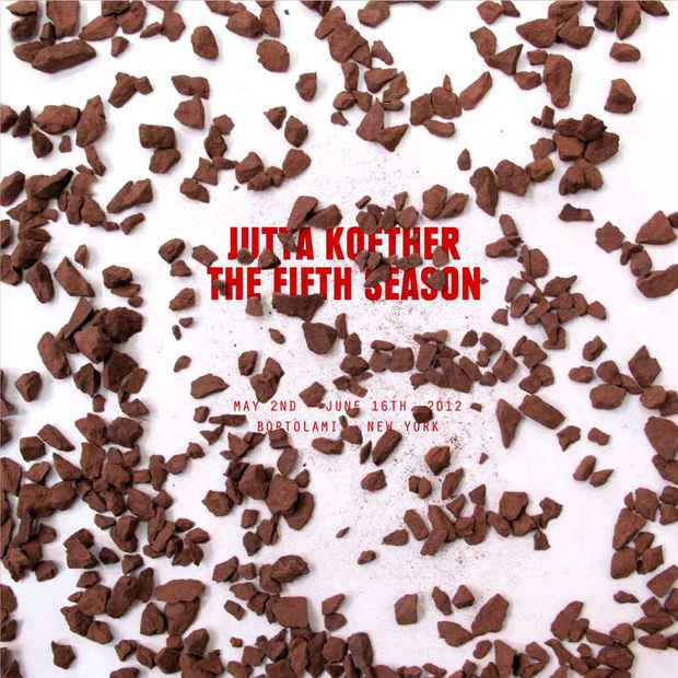 poster for Jutta Koether "The Fifth Season"