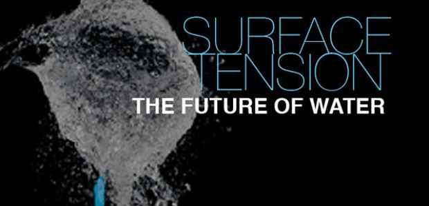 poster for "Surface Tension" Exhibition