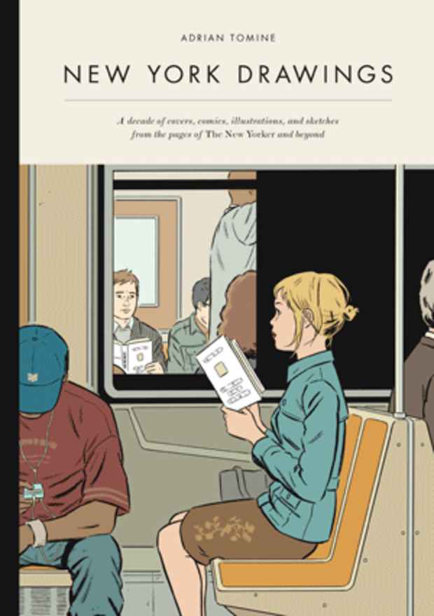 poster for Adrian Tomine "New York Drawings"