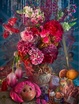 poster for David LaChapelle "Earth Laughs In Flowers"