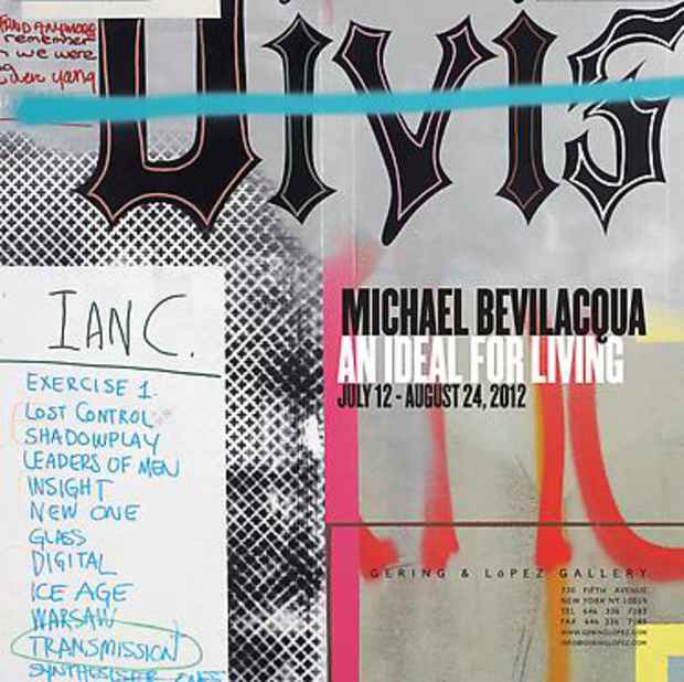poster for Michael Bevilacqua "An Ideal for Living"