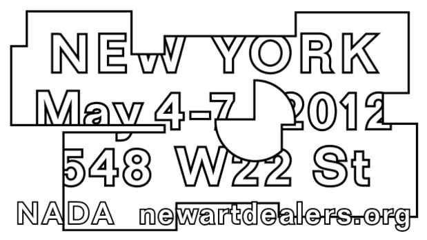 poster for NADA NYC Art Fair