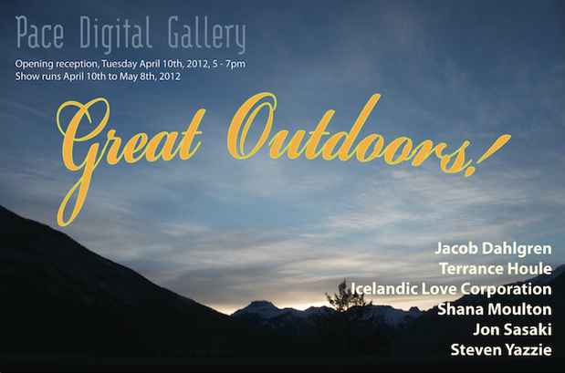 poster for "Great Outdoors!" Exhibition