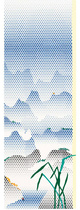 poster for Roy Lichtenstein "Landscapes in the Chinese Style"