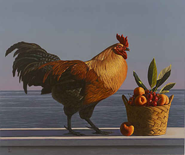 poster for David Ligare "New Paintings"