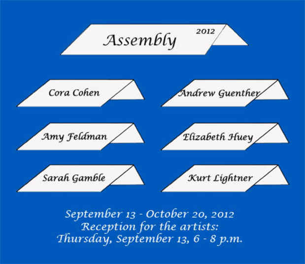 poster for "Assembly" Exhibition