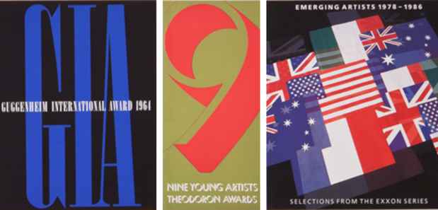 poster for "From the Archives: Artist Awards and Acquisitions, 1956–1987" Exhibition