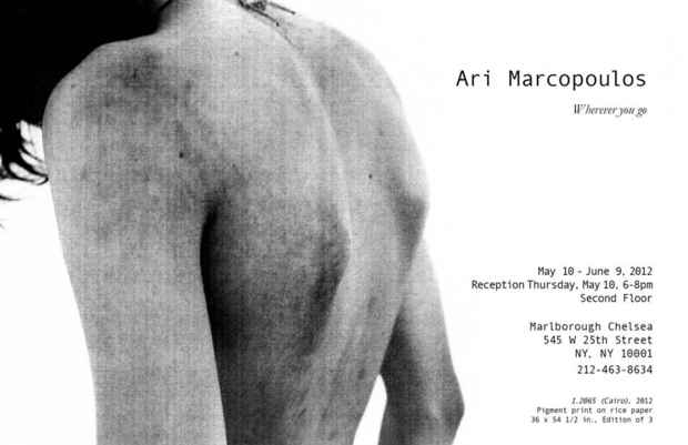poster for Ari Marcopoulos "Wherever You Go"