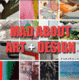 poster for "Mad About Art + Design" Exhibition