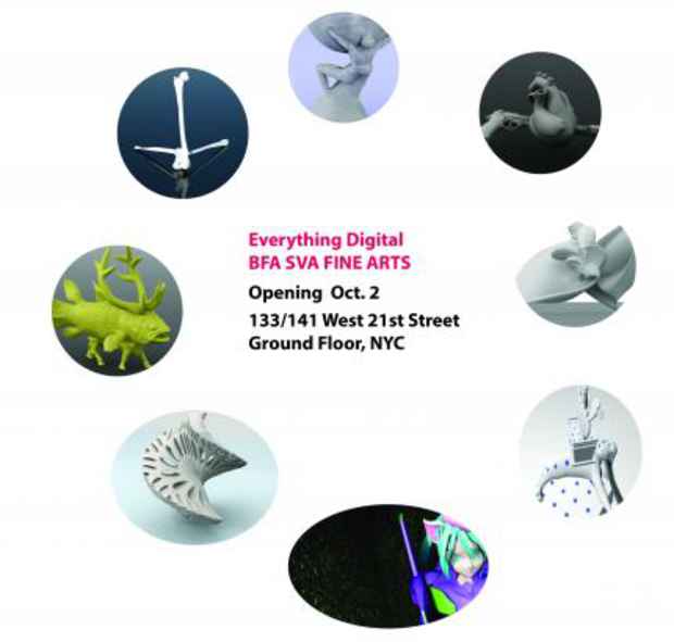poster for “Everything Digital” Exhibition