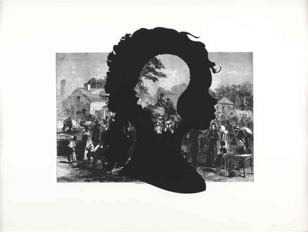 poster for Kara Walker “Harper’s Pictorial History of the Civil War (Annotated)”