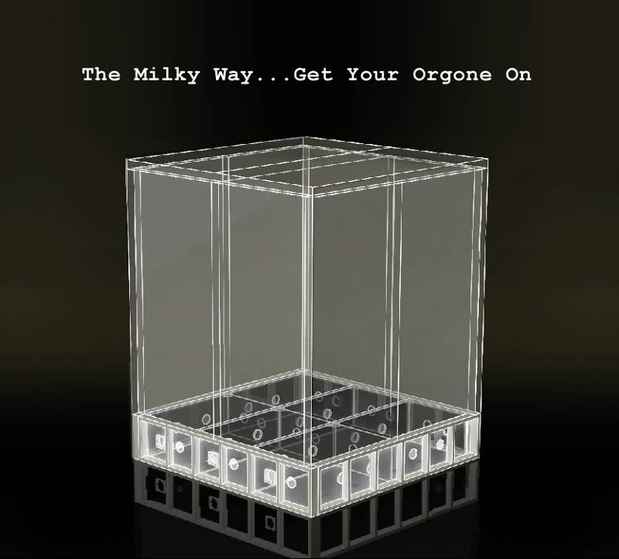 poster for Diana Puntar “The Milky Way…Get Your Orgone On”