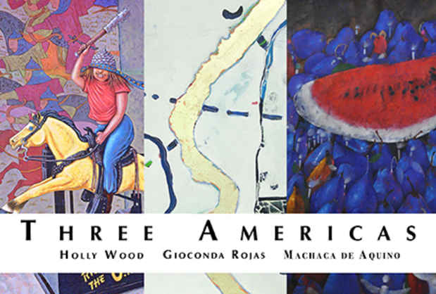 poster for “Three Americas” Exhibition