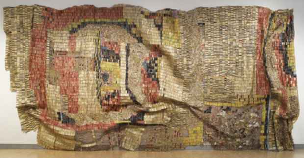 poster for “Gravity and Grace: Monumental Works by El Anatsui” Exhibition