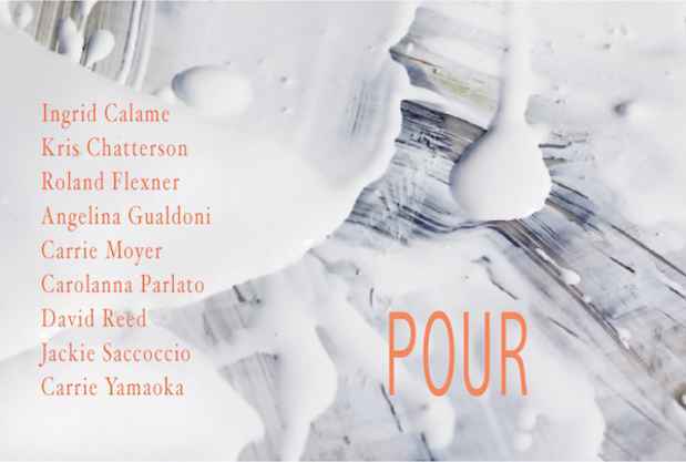 poster for "Pour" Exhibition