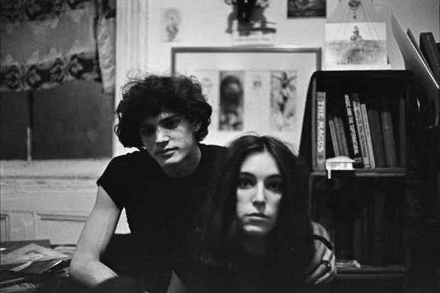 poster for "Lloyd Ziff. Robert Mapplethorpe and Patti Smith. 1968-1969" Exhibition