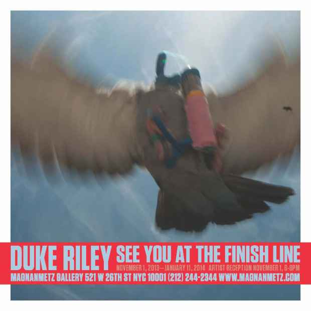 poster for Duke Riley “See You At The Finish Line”