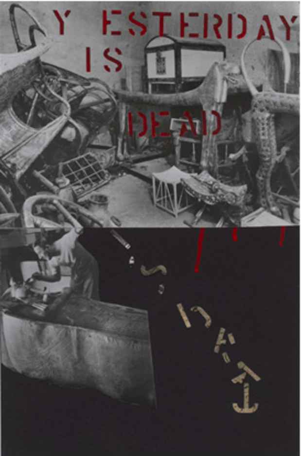 poster for Marshall Weber "Yesterday is Dead"