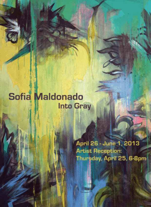 poster for Sofia Maldonado "Into Gray"