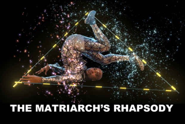 poster for Jacolby Satterwhite "The Matriarch's Rhapsody"
