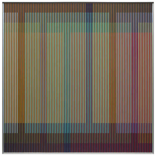 poster for Carlos Cruz-Diez “Circumstance & Ambiguity of Color”