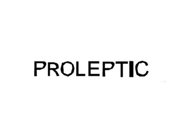 poster for Ajay Kurian “Proleptic”