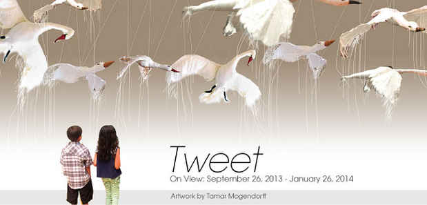 poster for “Tweet” Exhibition