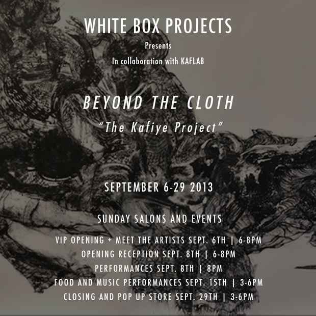 poster for  “Beyond the Cloth” Exhibition