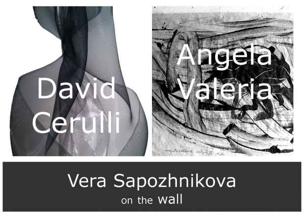 poster for David Cerulli, Angela Valeria, Vera Sapozhnikova Exhibition