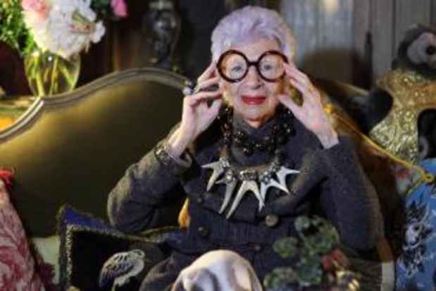 poster for "A Life is Collecting with Iris Apfel" Art Talk